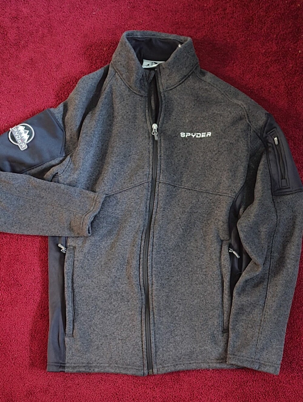 Men's Spyder Jacket medium EUC